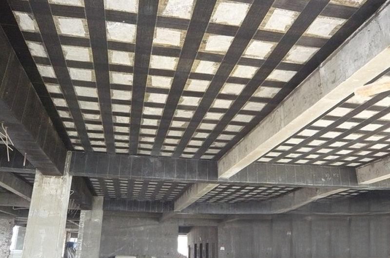 牡丹江碳纤维布楼板加固施工